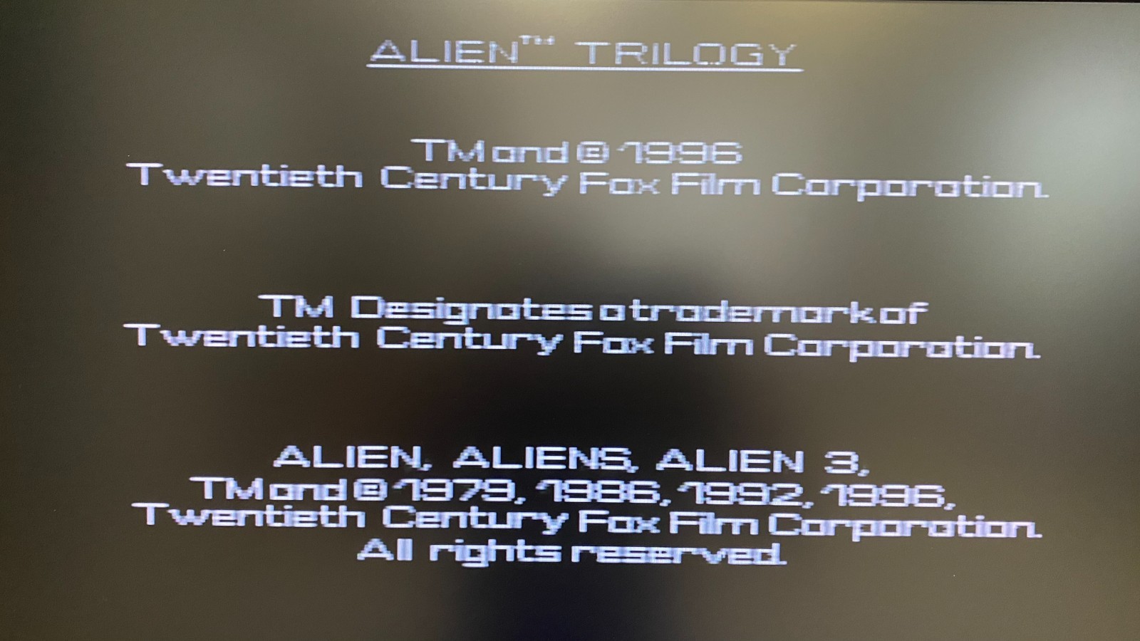 Playstation 1 Greatest Hits Alien Trilogy Game (1996) In Excellent Condition