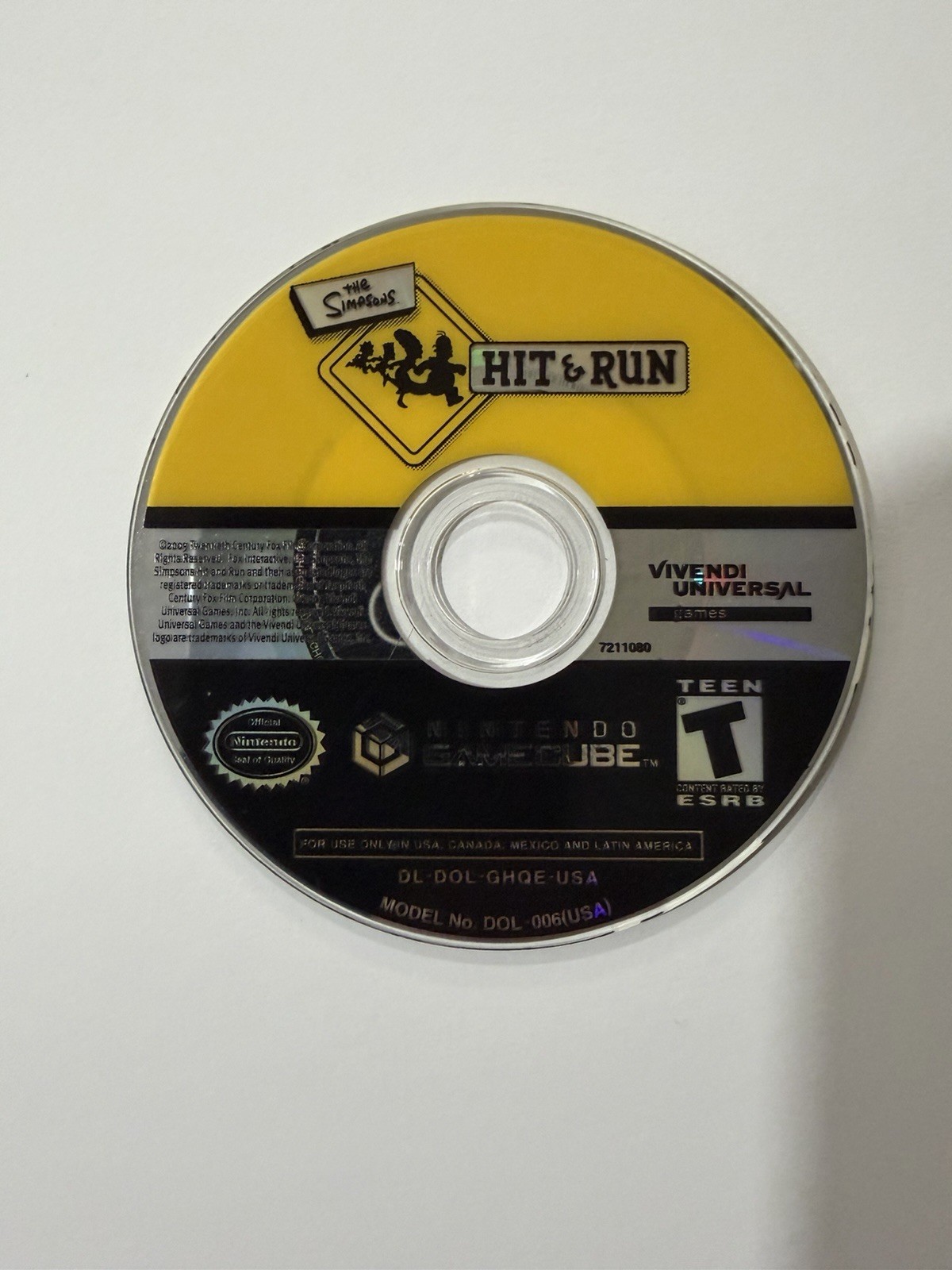 Vivendi Universal The Simpsons: Hit & Run Gamecube Game Only.