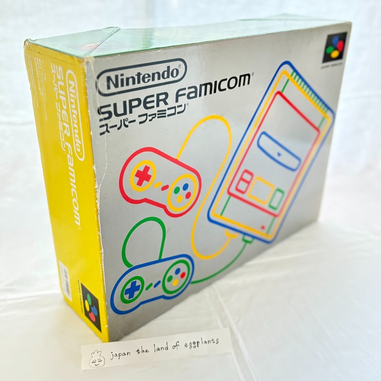 Nintendo Super Famicom SHVC-001 Console | Tested | NTSC-J | Controller & Cables