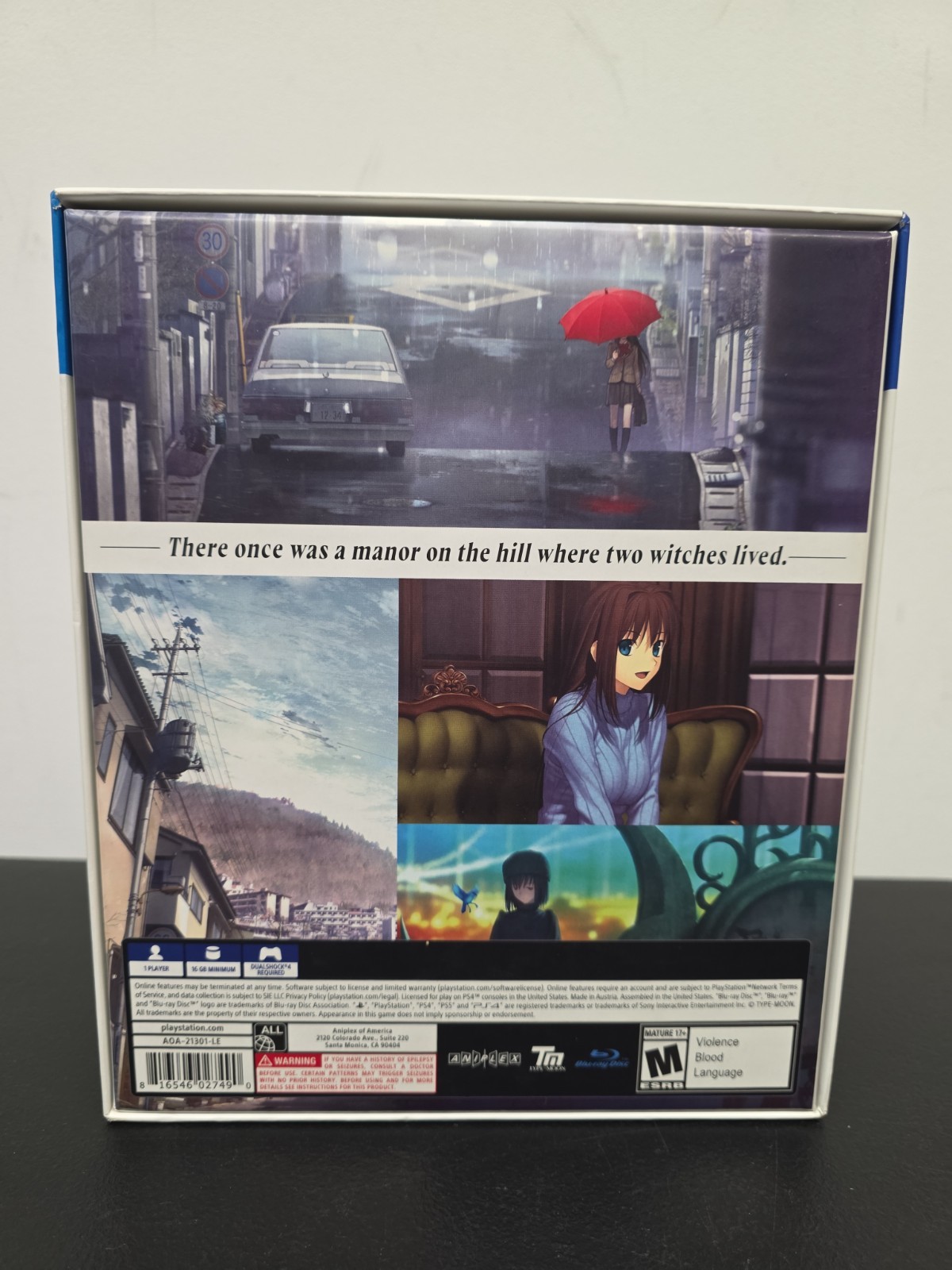 Witch on the Holy Night – Limited Edition – PS4. Open Box, Contents Sealed. BN19