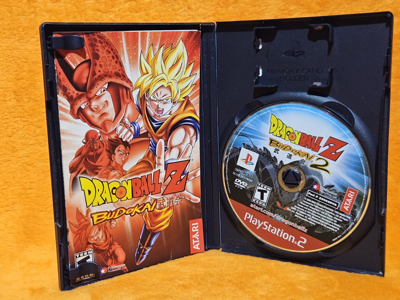 Dragon Ball Z: Budokai (Sony PlayStation 2, 2002) Complete w/ Manual!!!