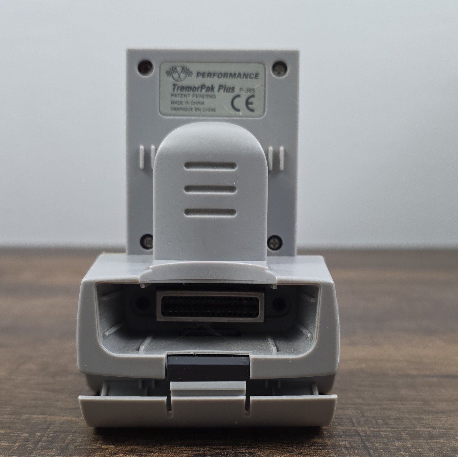 Performance TremorPak Plus Rumble + 1MB Memory Card for Nintendo 64 Gray