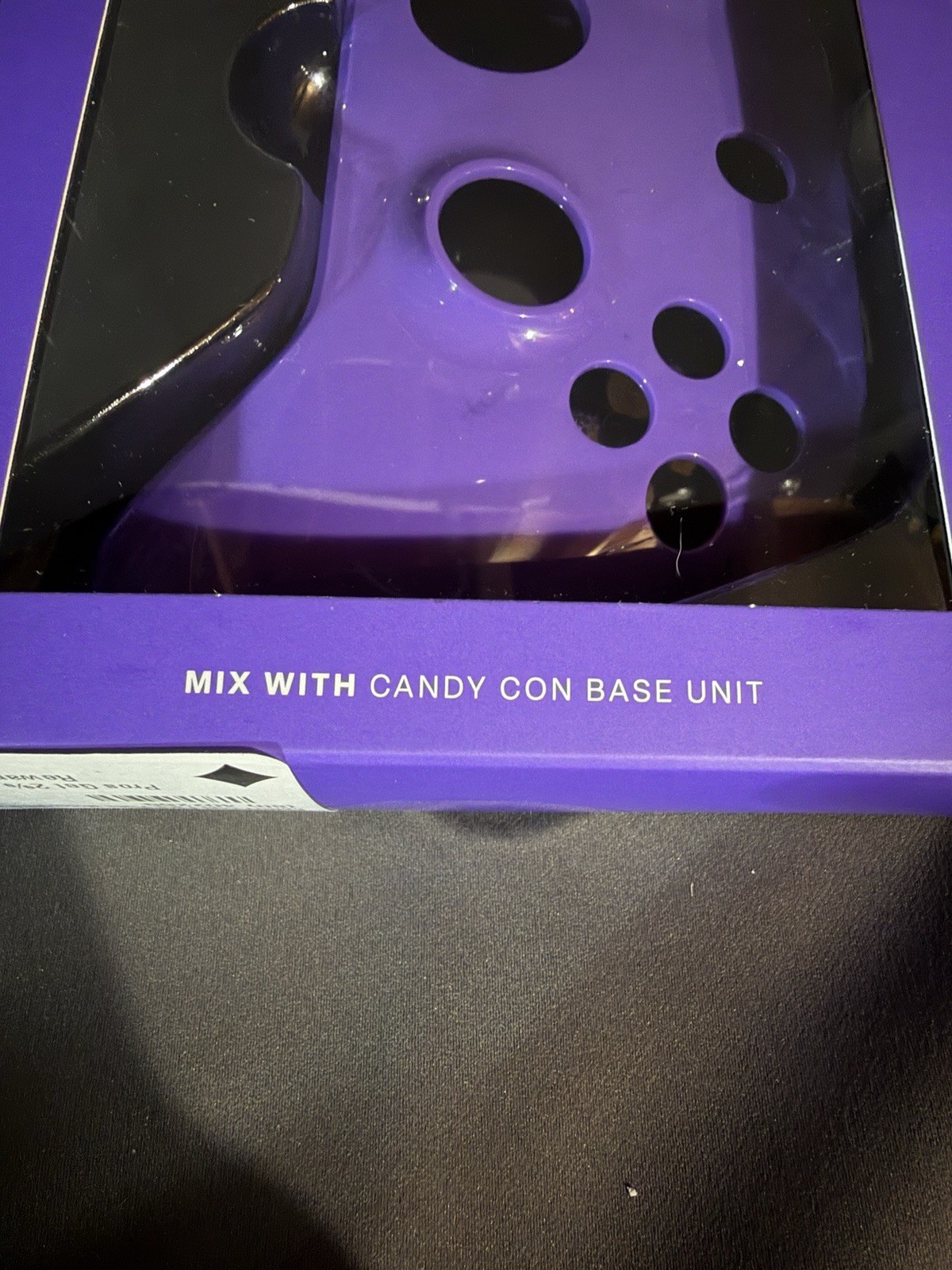 CANDY CON Face Plate Midnight Purple Controller Cover NEW Sealed