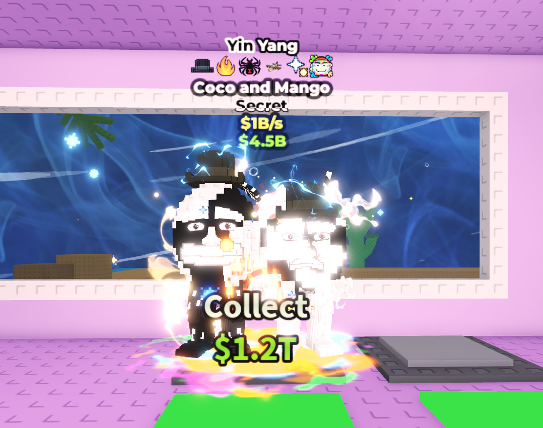Coco and Mango (Ying Yang) 6 traits 1b/s Steal a Brainrot