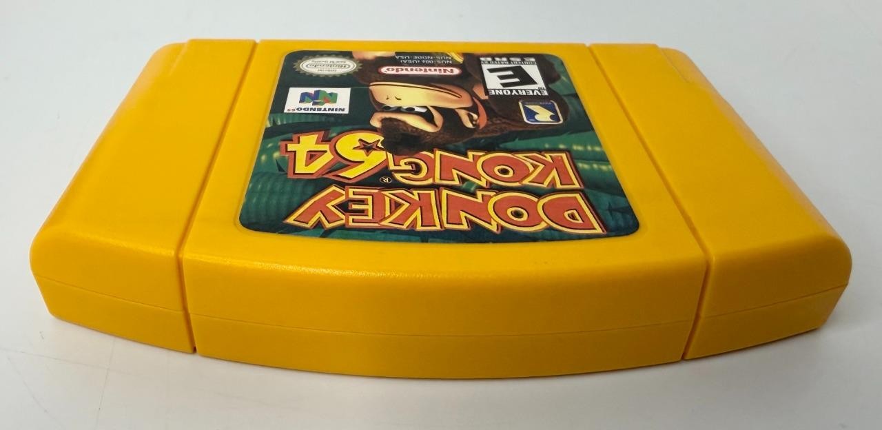Donkey Kong 64 (Nintendo 64, 1997) Yellow Cartridge – Tested & Works