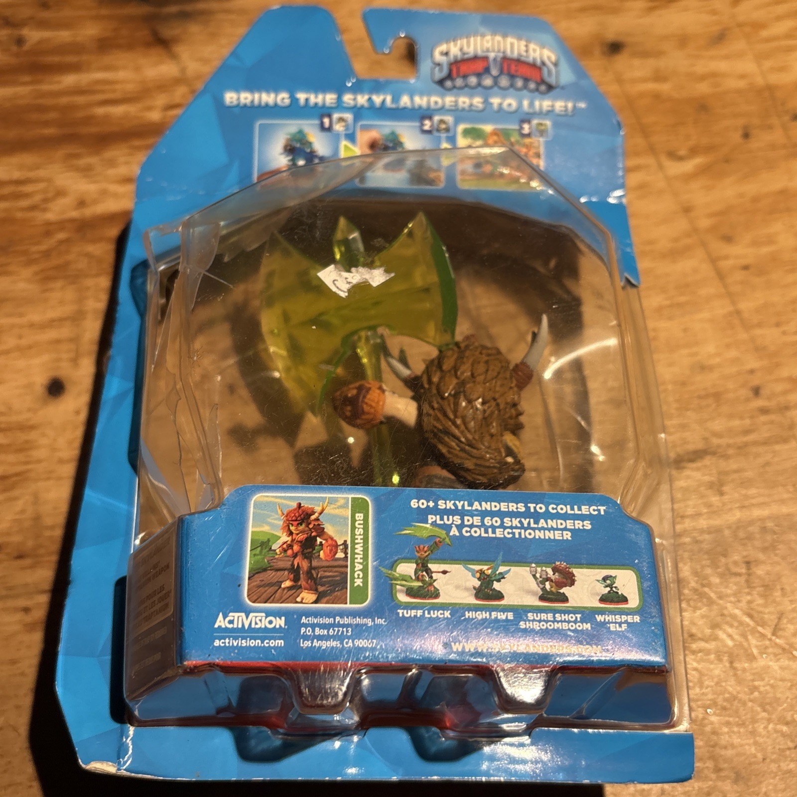Skylanders Trap Team Tech Trap Master BUSHWHACK New Box Damage Free Post