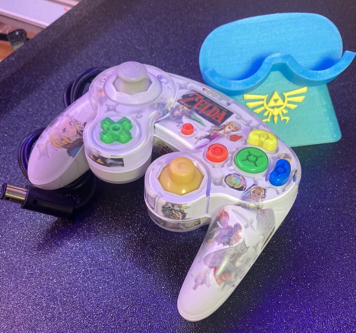 Nintendo GameCube Controller – Legend of Zelda Themed