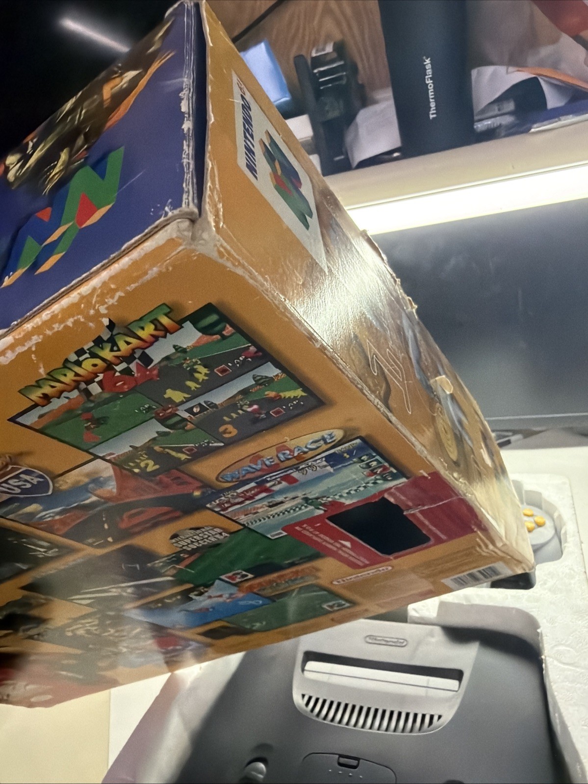 1996 Nintendo 64 Launch Edition Console Complete in Box With Expansion Pack CIB