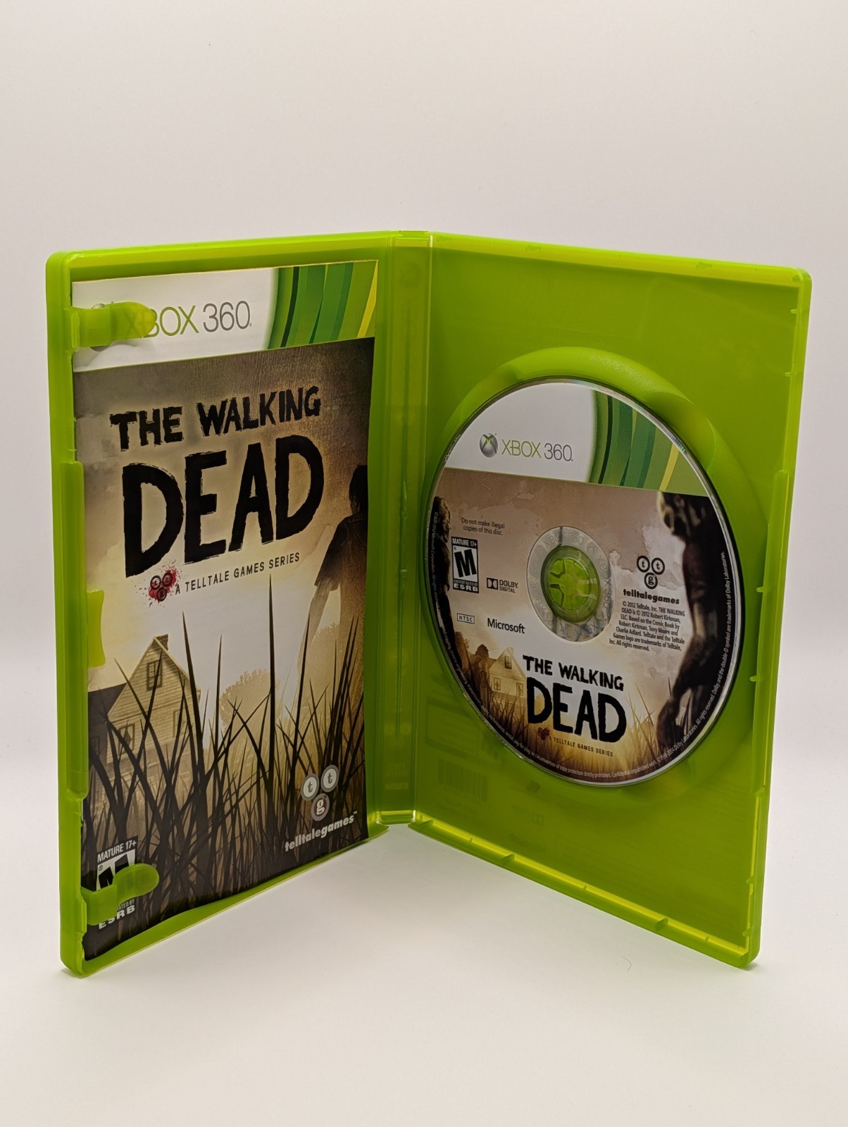 The Walking Dead A Telltale Game Series Microsoft Xbox 360 – Complete In Box