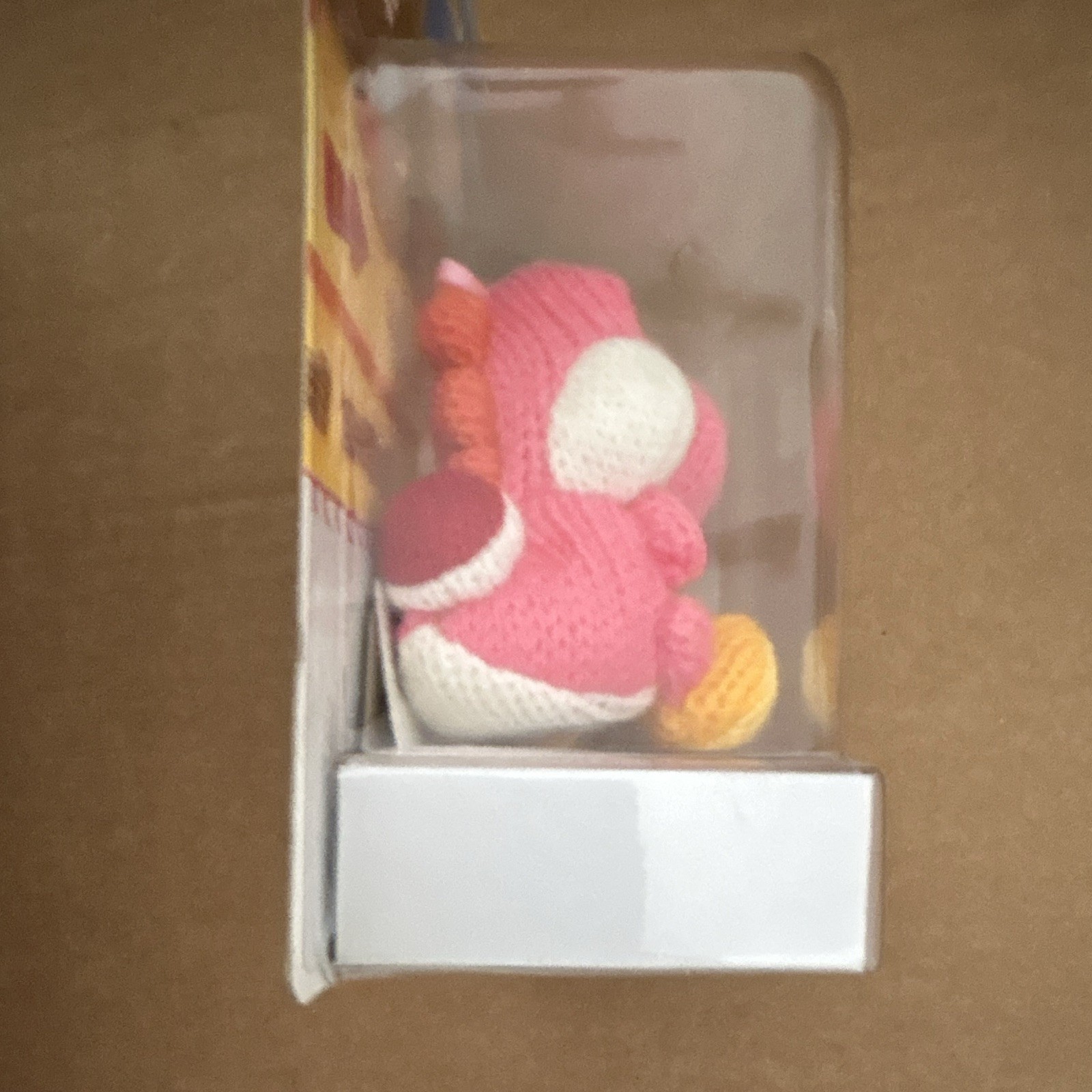 Nintendo amiibo Yoshi’s Woolly World Pink Yarn Yoshi Collectible Figure