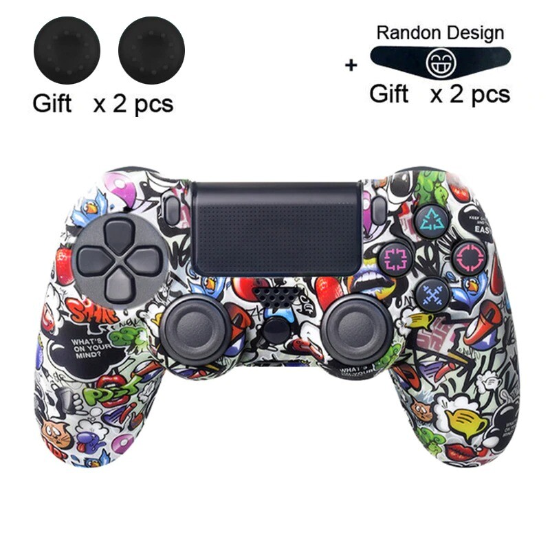 Soft Silicone Gel Rubber Skin Cover For PS4 Pro Slim Controller – 18 colors!!