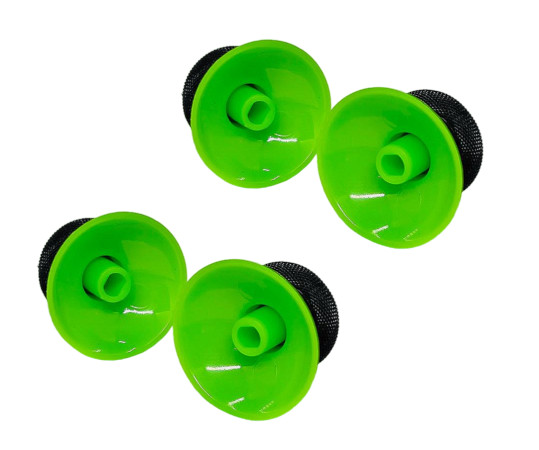 Microsoft Xbox One S X Series 4pc Analog Thumbstick Joystick Green Black 1708