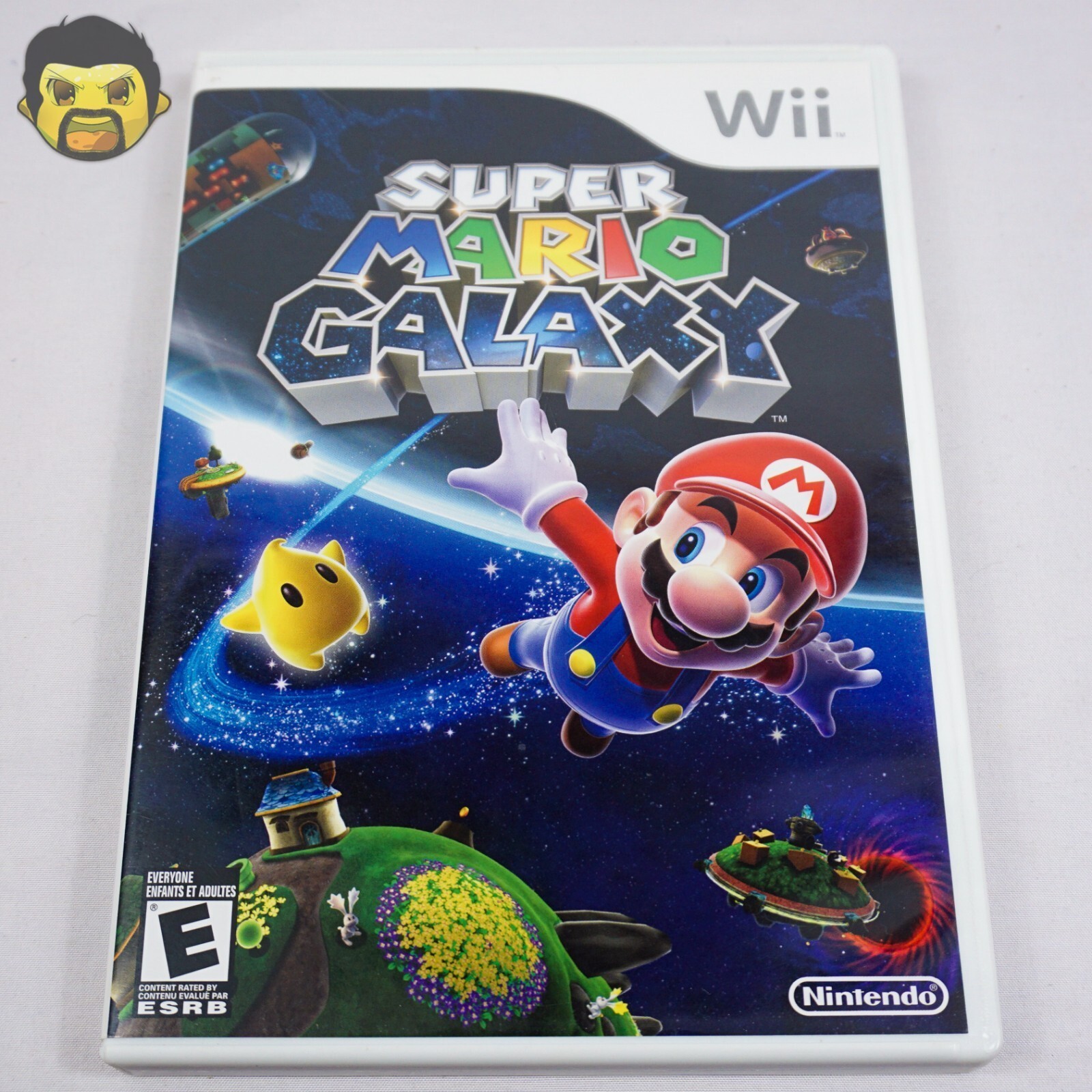 Super Mario Galaxy Wii CIB Game Nintendo Wii 2007 1st Print Compete Manual Reg B