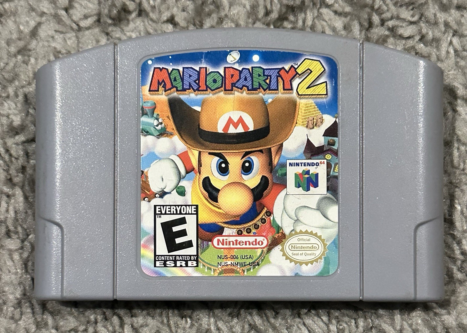Mario Party 2 (Nintendo 64, 2000) N64 Authentic Cartridge