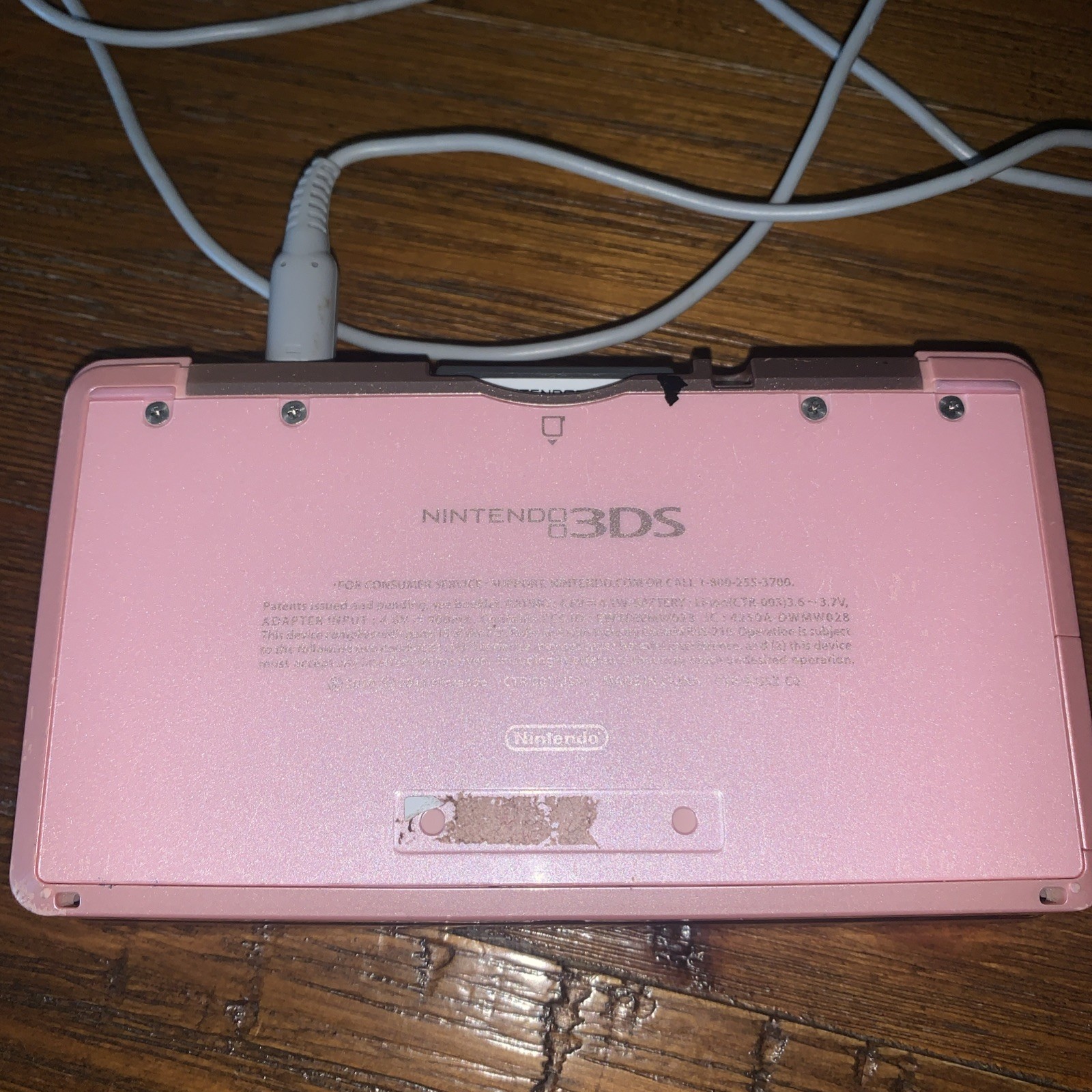 Nintendo 3DS Pearl Pink Handheld System Tested Read