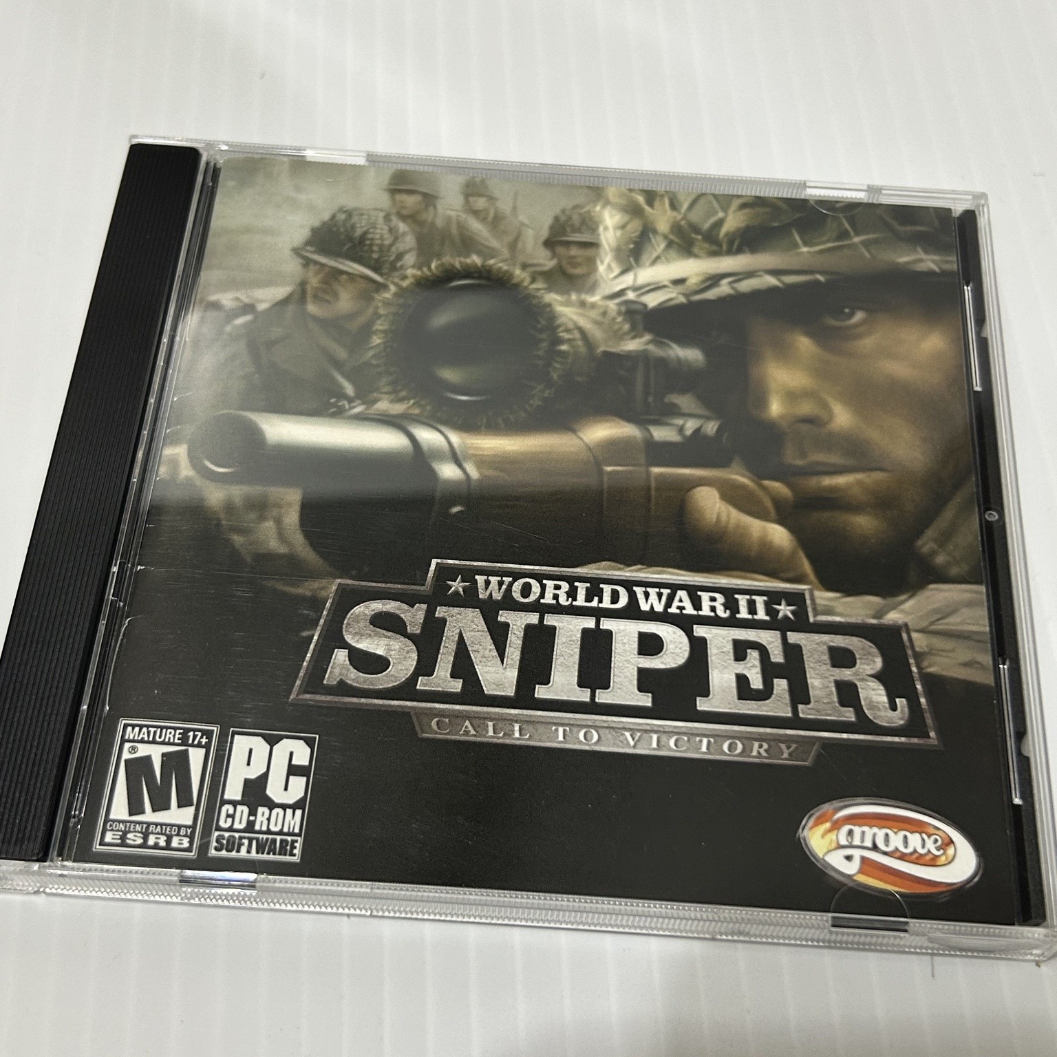 World War II Sniper Call to Victory PC CD-ROM Video Game WWII Shooter