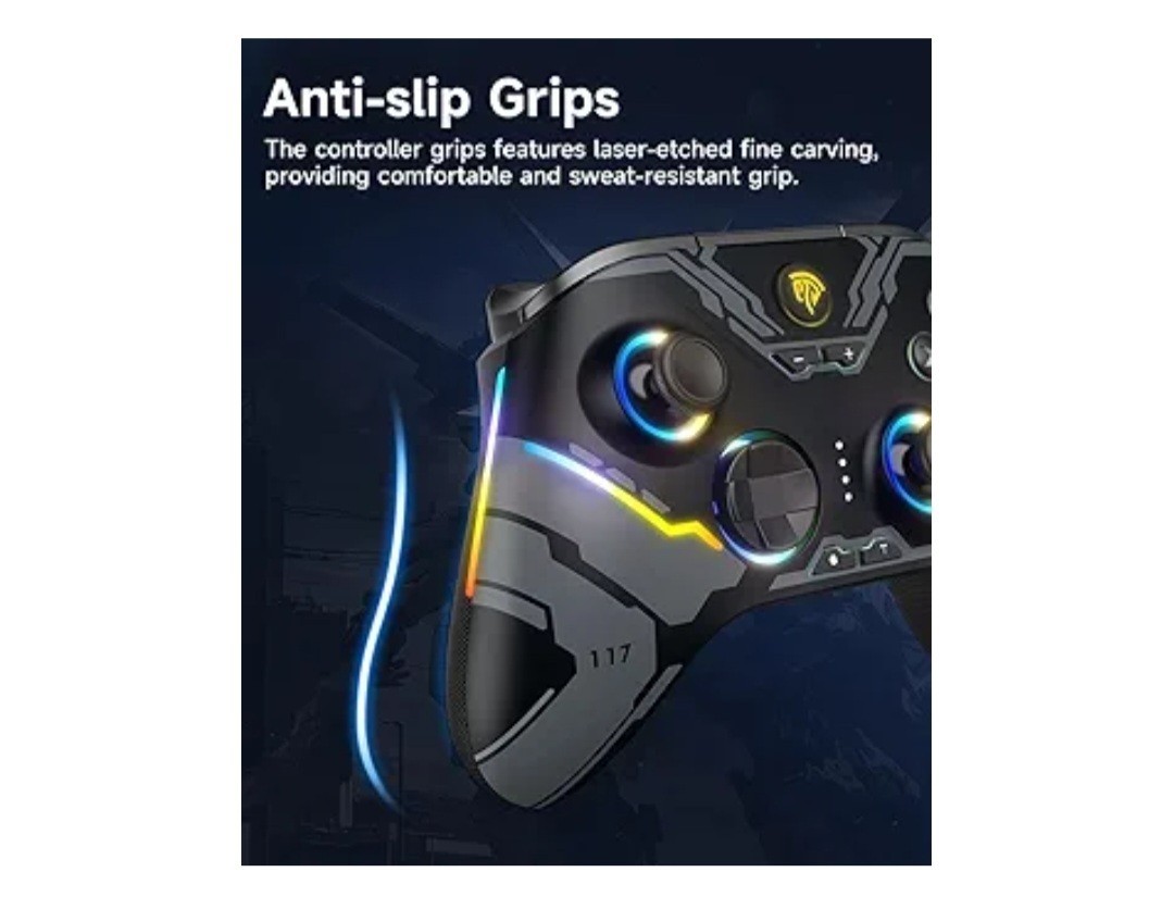 EasySMX X15 Gaming Controller Wireless Bluetooth Long Battery Life PC / Switch