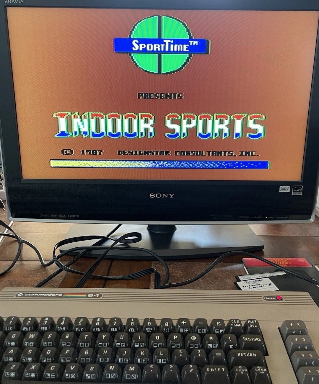 RARE Vintage Original Commodore 64 Console & 1541 Disk Drive Pristine Condition