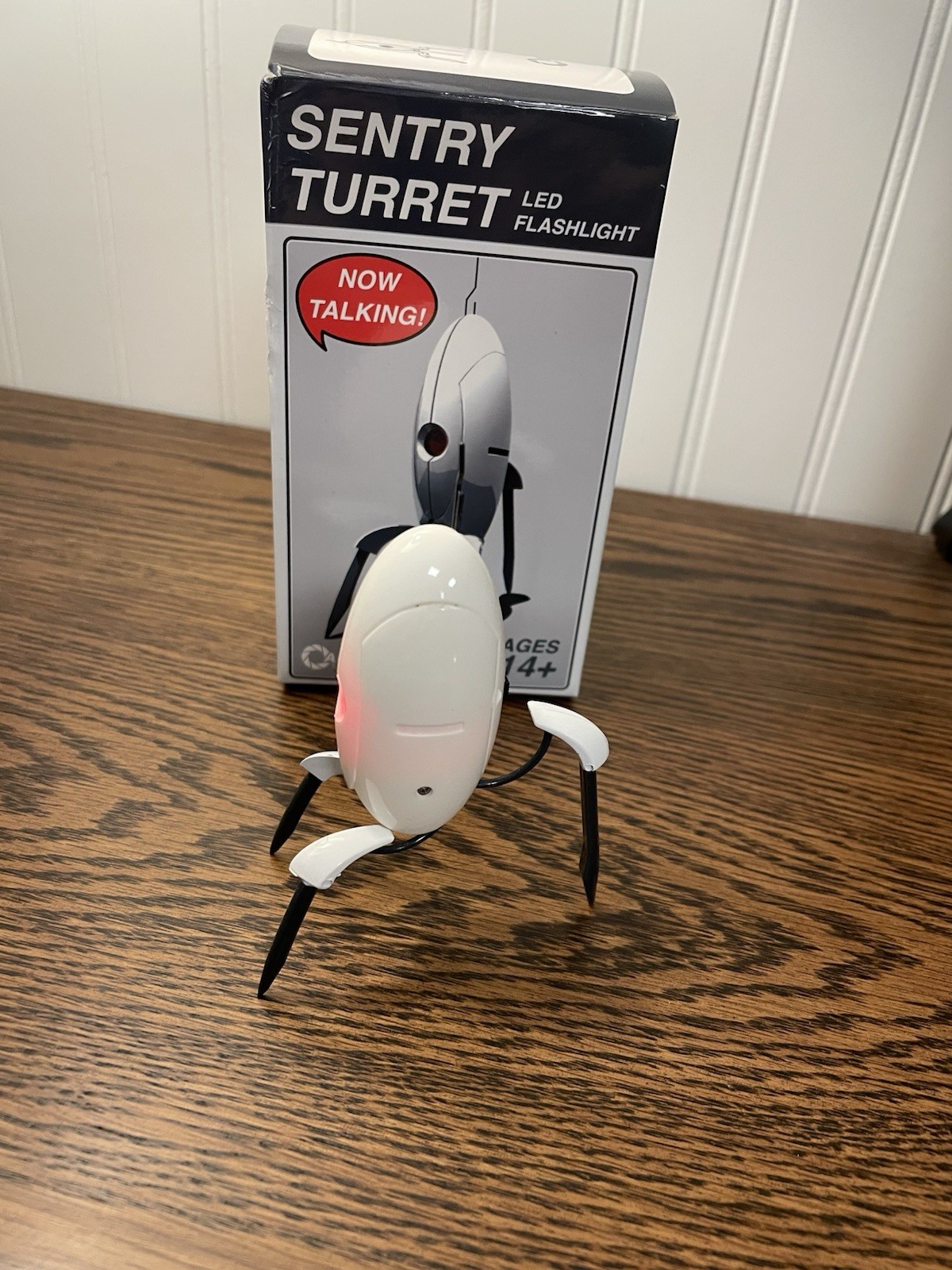 Portal 2 Sentry Turret LED Flashlight Now Talking