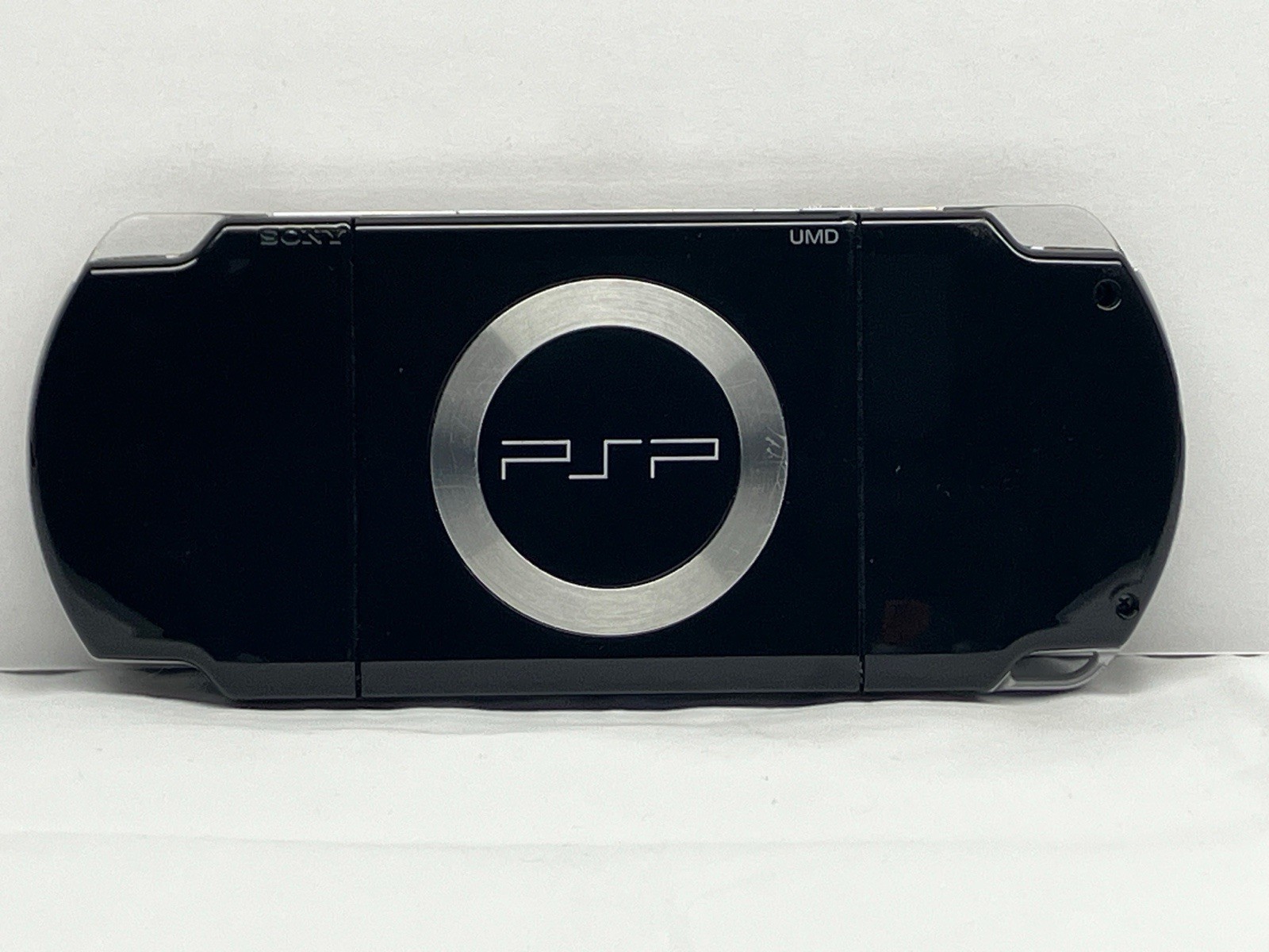 Sony PlayStation Portable PSP PSP-2001 Gaming System Black, Needs Battery.