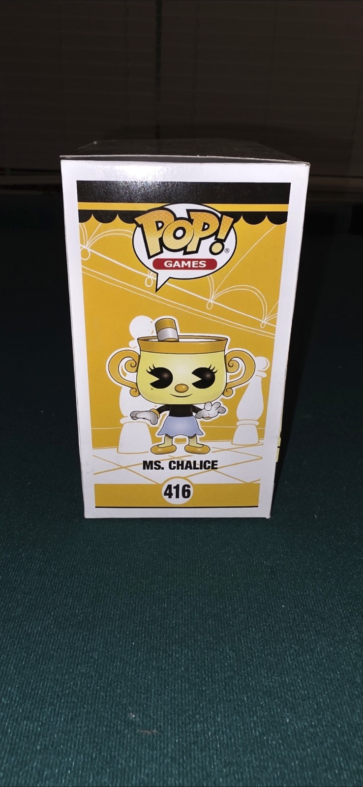 Funko Pop! Games Cuphead Ms. Chalice #416 Vinyl Figure (2019)