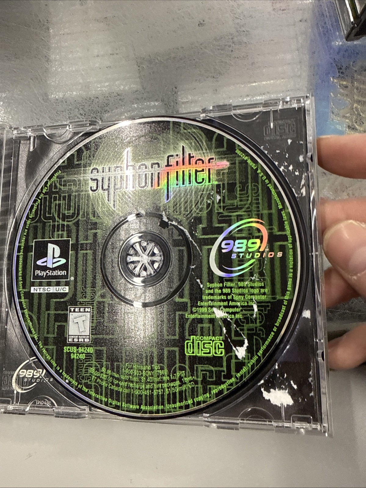 Syphon Filter 1 2 3 TRILOGY (Sony PlayStation 1 PS1) TESTED!