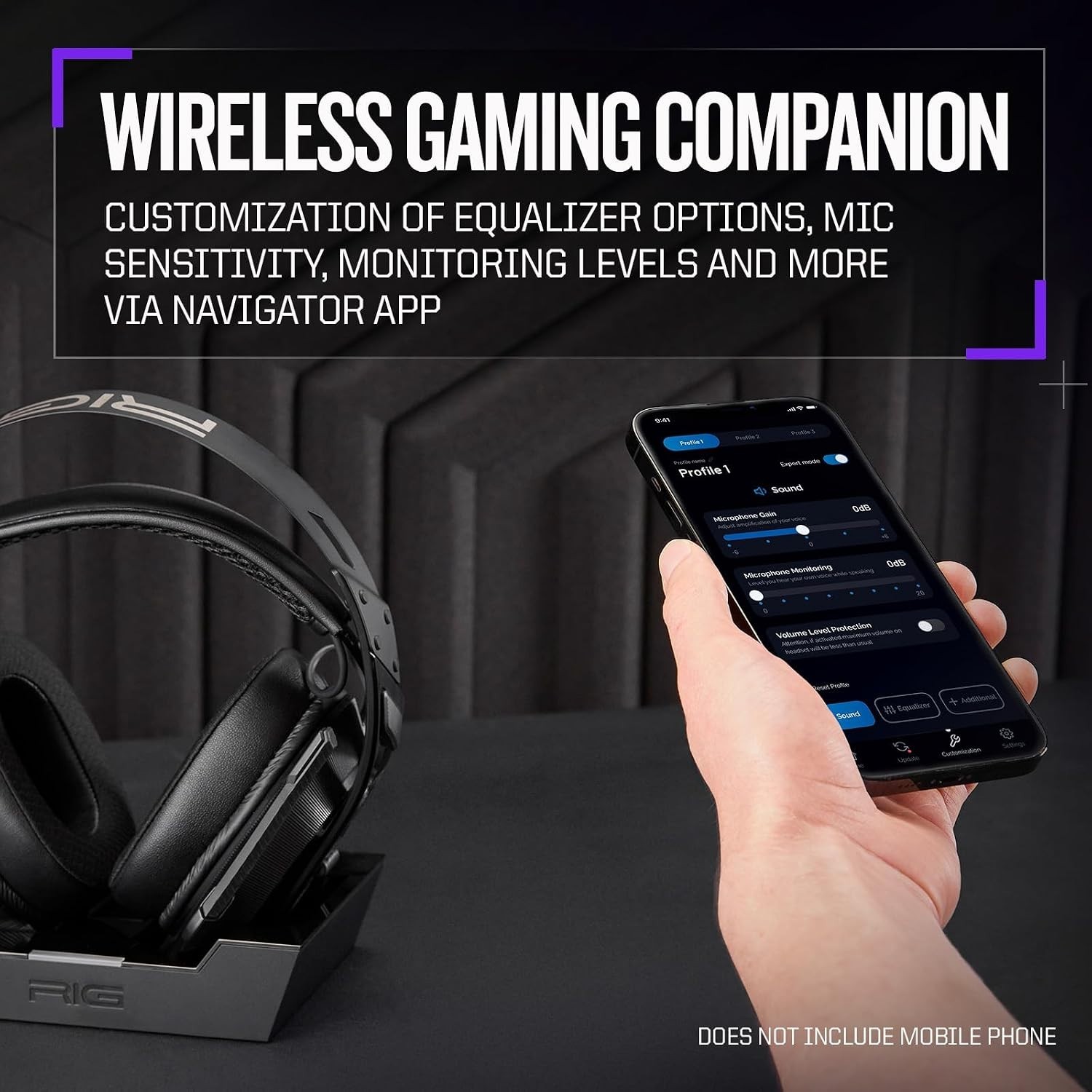 RIG 900 MAX HX Universal Dual Wireless Headset w/ Charging Dock-SHIPS FREE *READ