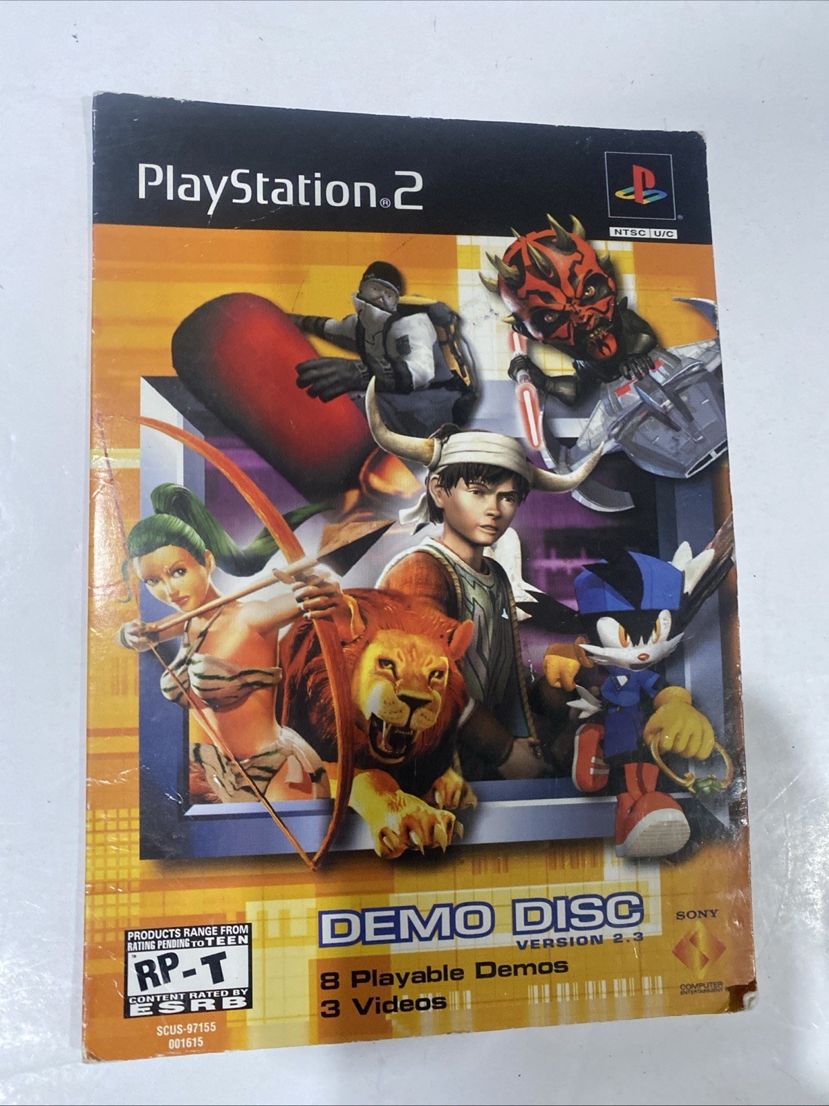 Demo Disc Version 2.3 (Playstation 2, 2001) PS2
