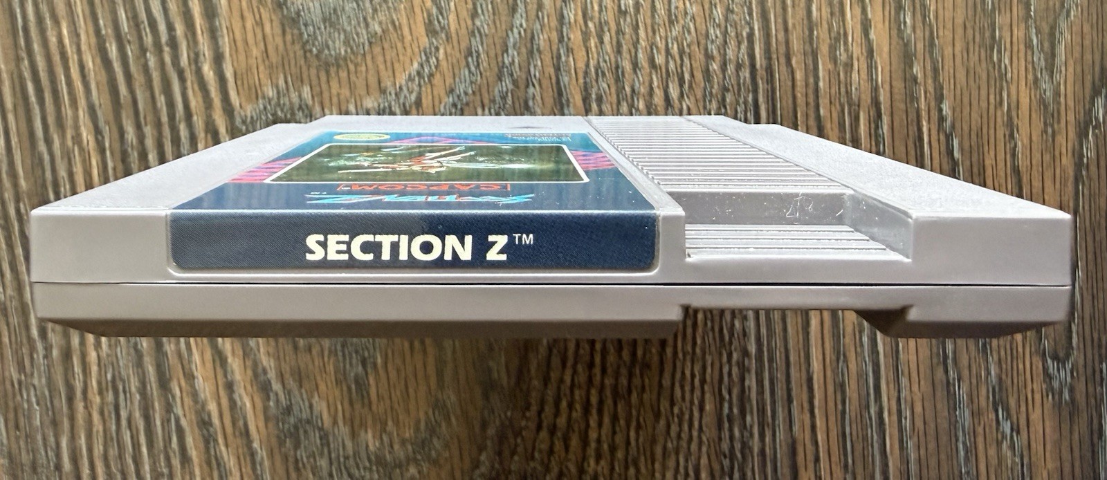 Section-Z Complete CIB Hangtab 5-Screw FIRST PRINT (Nintendo, NES 1987) VG! 🔥