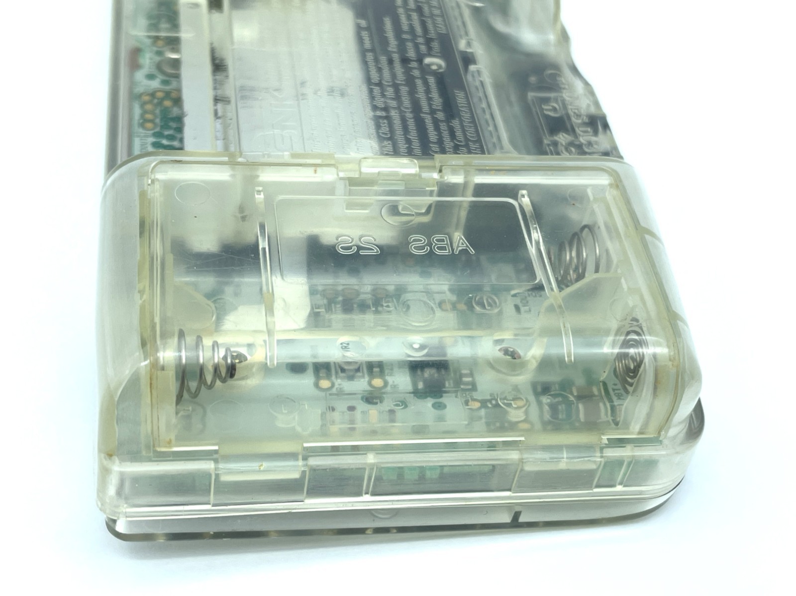 Neo Geo Pocket Color Console Clear Skeleton SNK from JAPAN