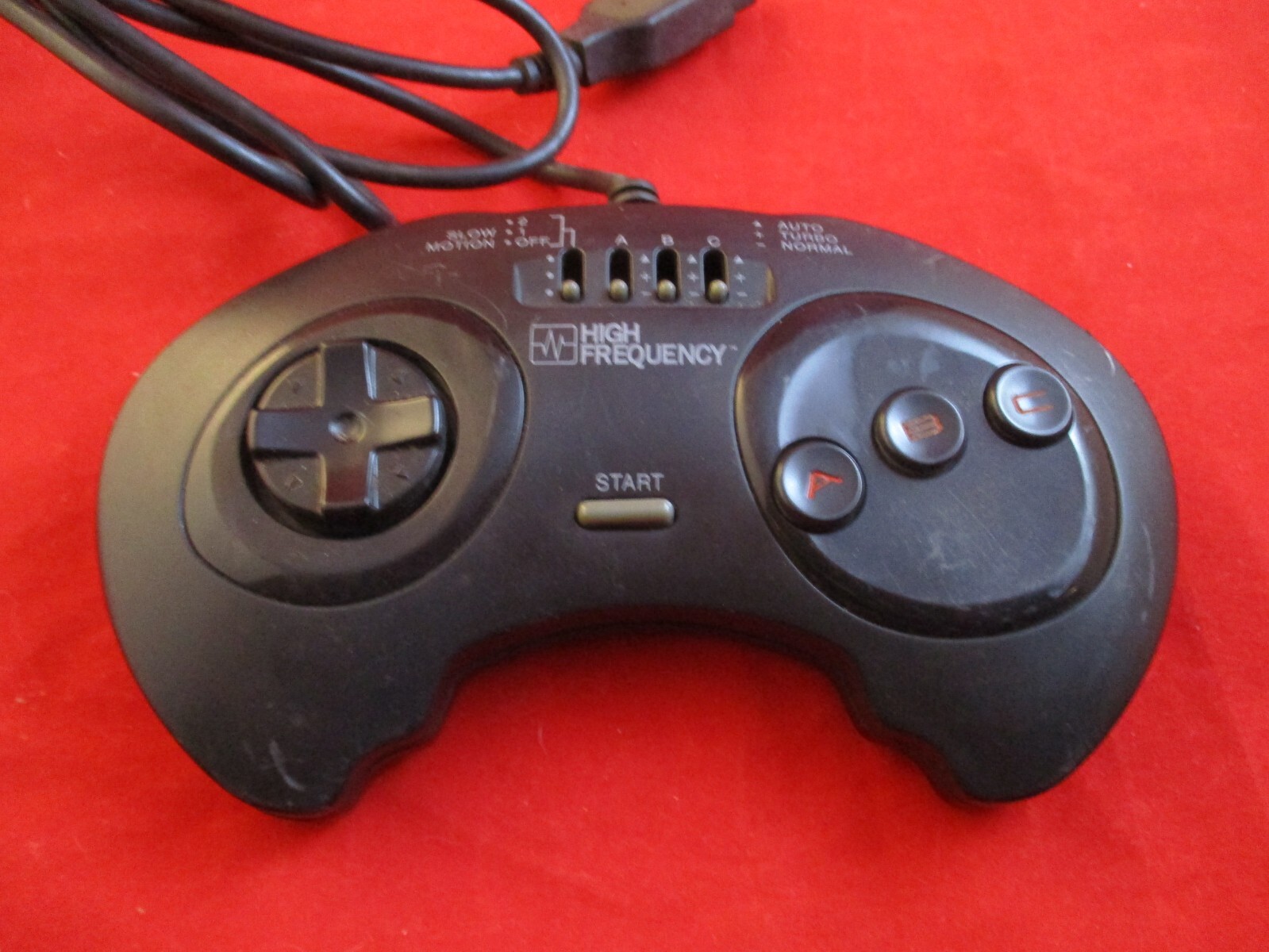 Sega Genesis 3 Button High Frequency Turbo Controller Remote Control Paddle