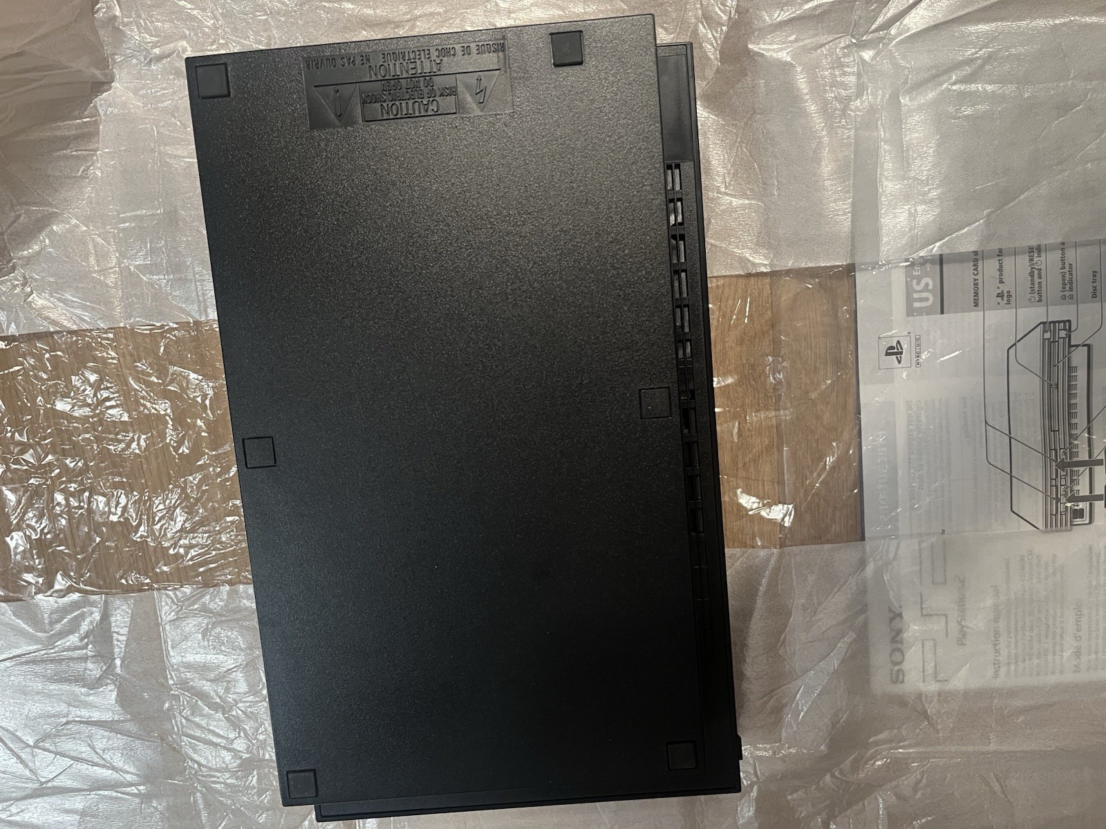 New In Box Unused! – Sony Playstation 2 PS2 Black Game Console With Games