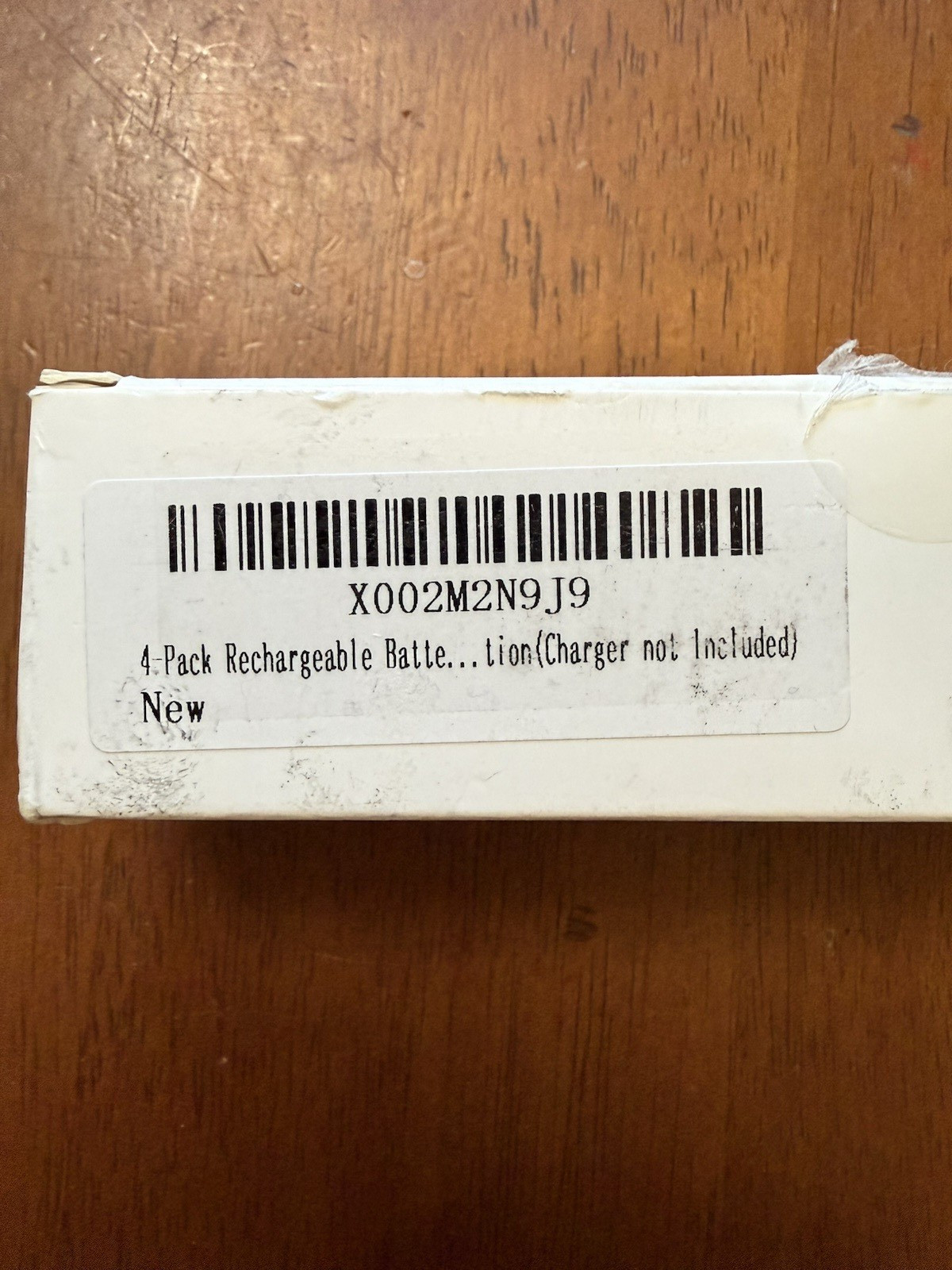 2800mAh Rechargeable Battery for Wii and Wii U Remote Controller 4-Pack