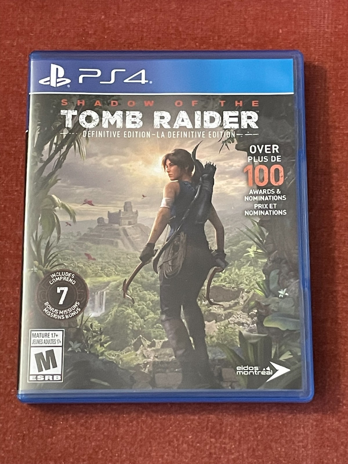 Shadow of The Tomb Raider: Definitive Edition (Sony PlayStation 4 2019) MINT CIB