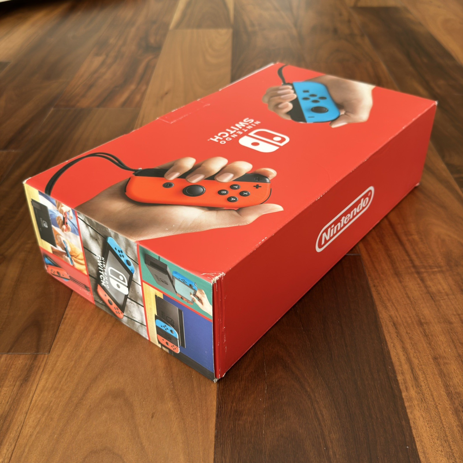 Nintendo Switch – BOX ONLY – Red & Blue Authentic Box – NO Console