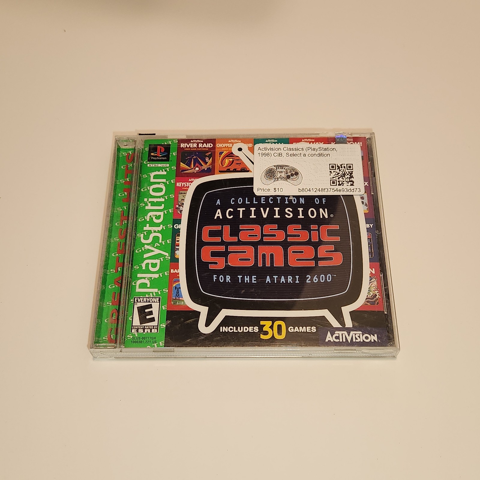 Activision Classics (PlayStation, 1998) CIB, Select a condition