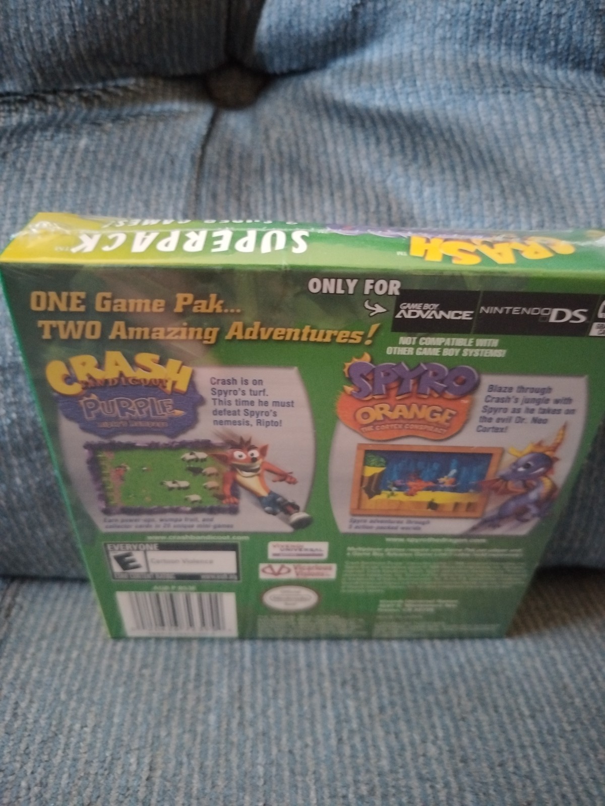 Crash & Spyro Superpack (Nintendo Game Boy Advance, 2005)