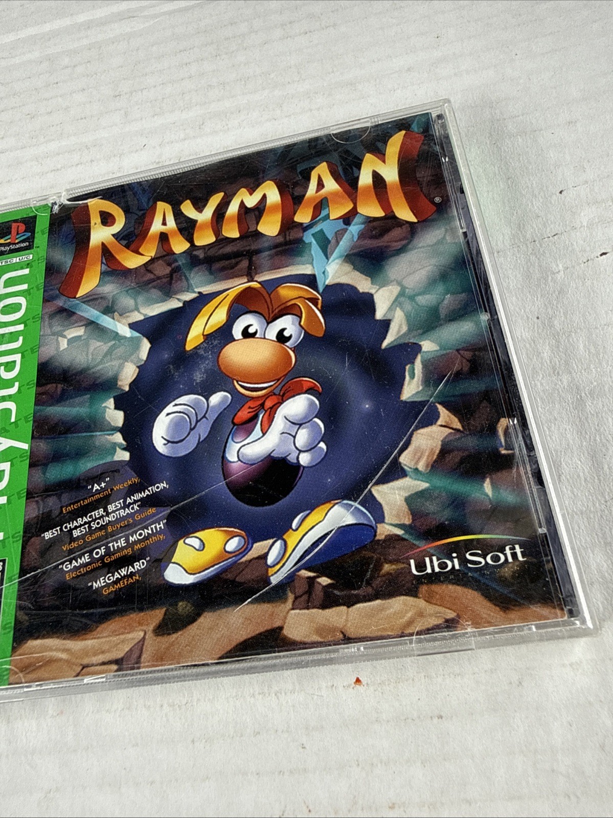 Rayman Playstation 1 / PS1 Complete Greatest Hits Vintage Manual