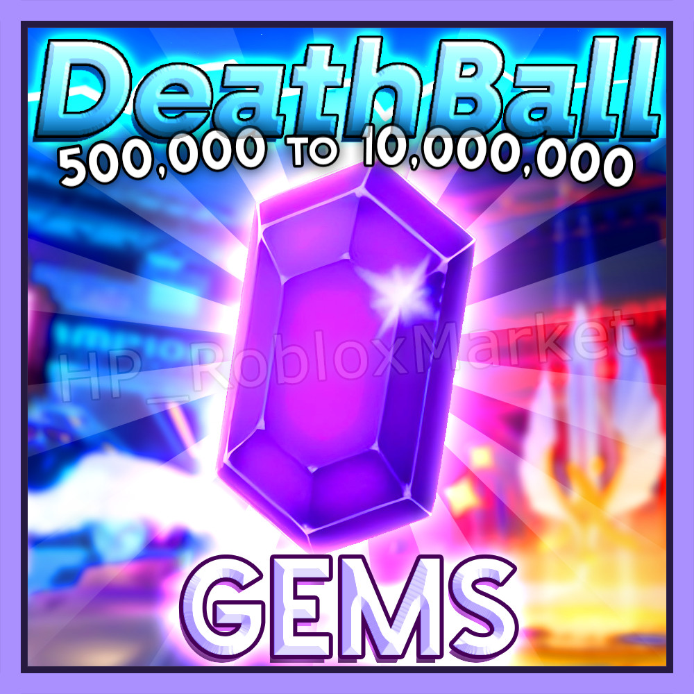 ALL GEMS Roblox Death Ball 💎CHEAP • LEGIT SELLER • FAST DELIVERY⚡ aura/sword