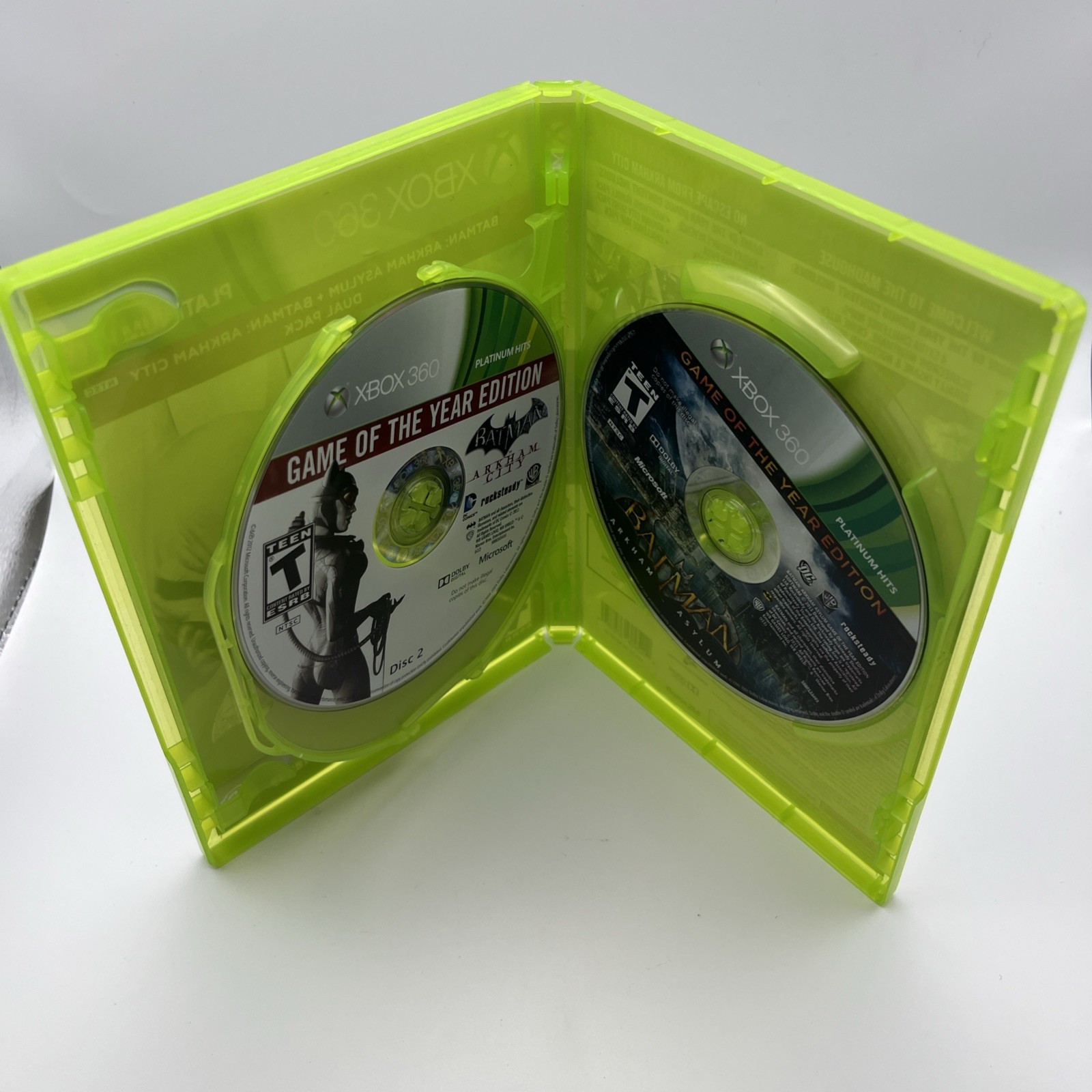 Batman Arkham Trilogy [Asylum, Origins, City] for Xbox 360 (Tested)