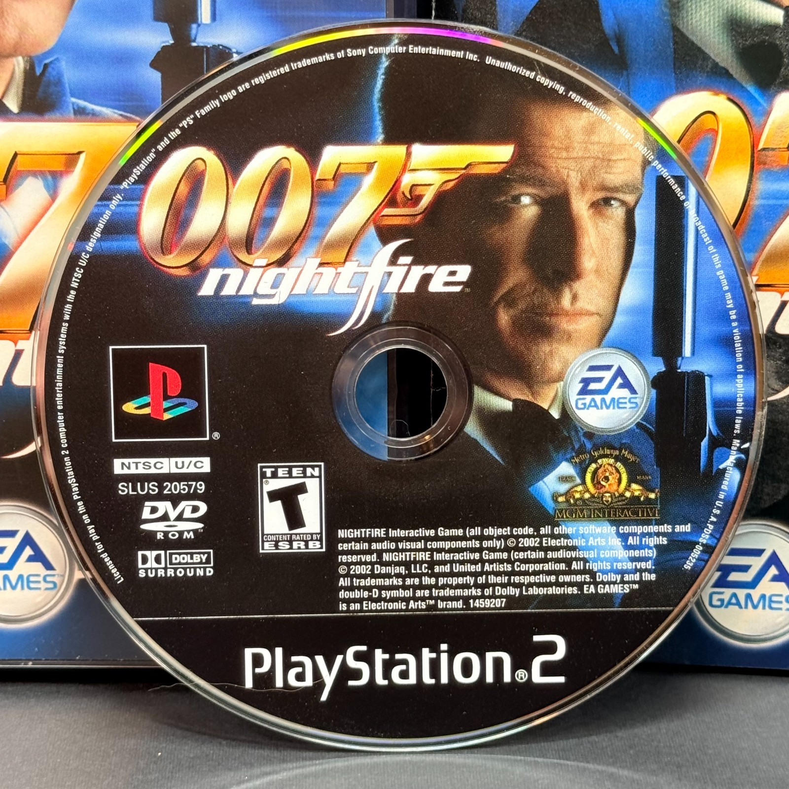 007 Bond Lot (Playstation 2 PS2) Agent Under Fire, Nightfire, Quantum of Solace