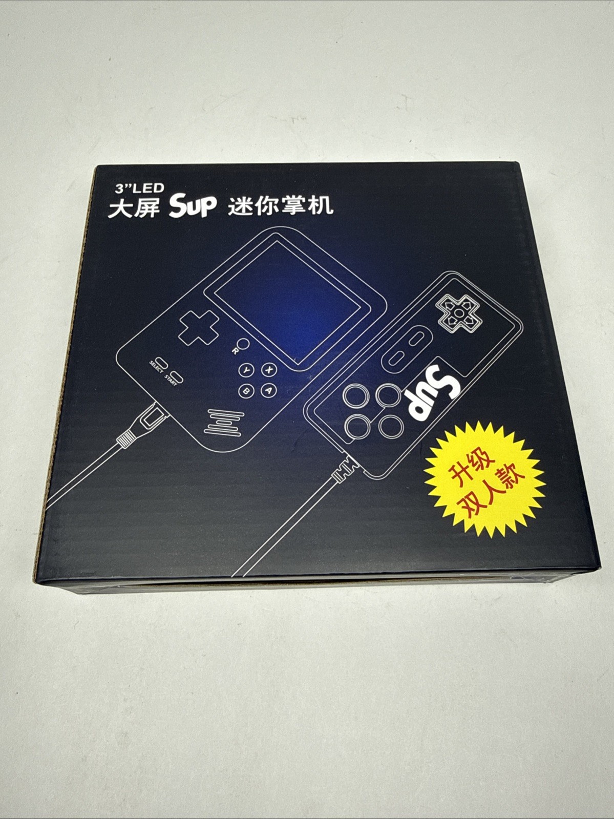 VIDEO GAME RETRO 3”LED LARGE SCREEN MINI HANDHELD .. THIS CAN CONNECT TO TV.128
