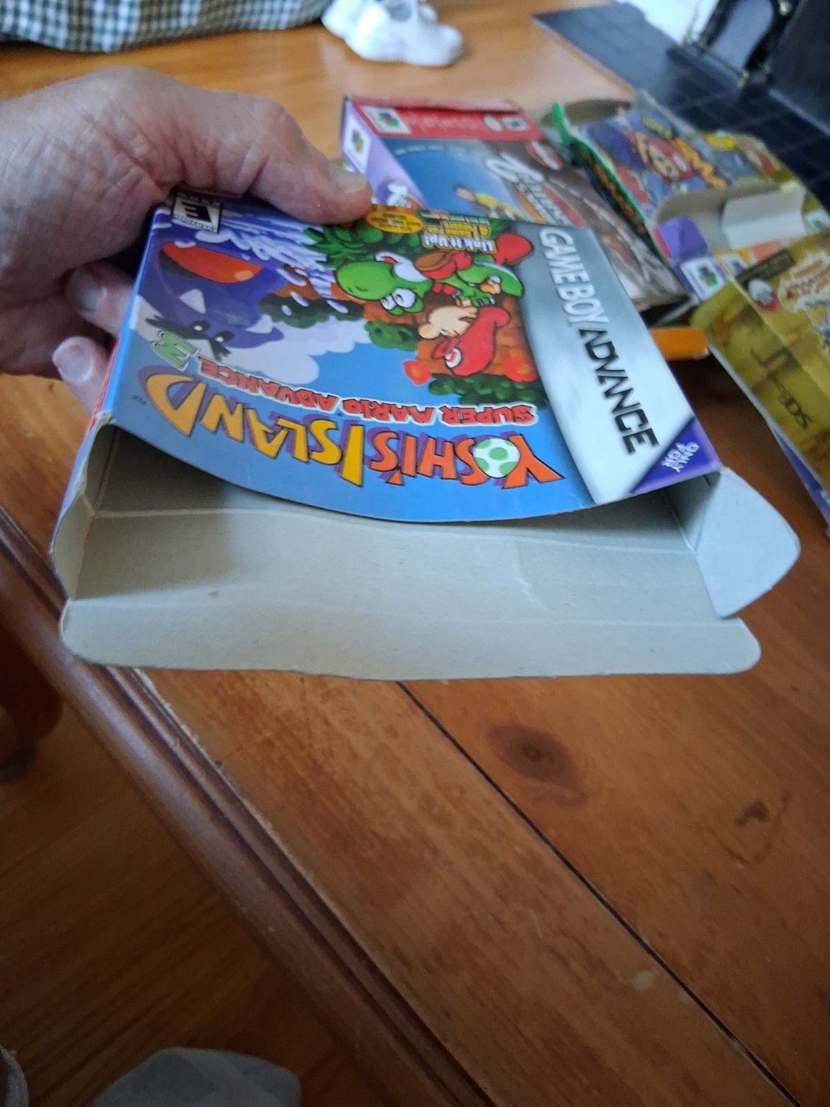 Gameboy Advance Yoshi’s Island Original Box Only No Cartridge