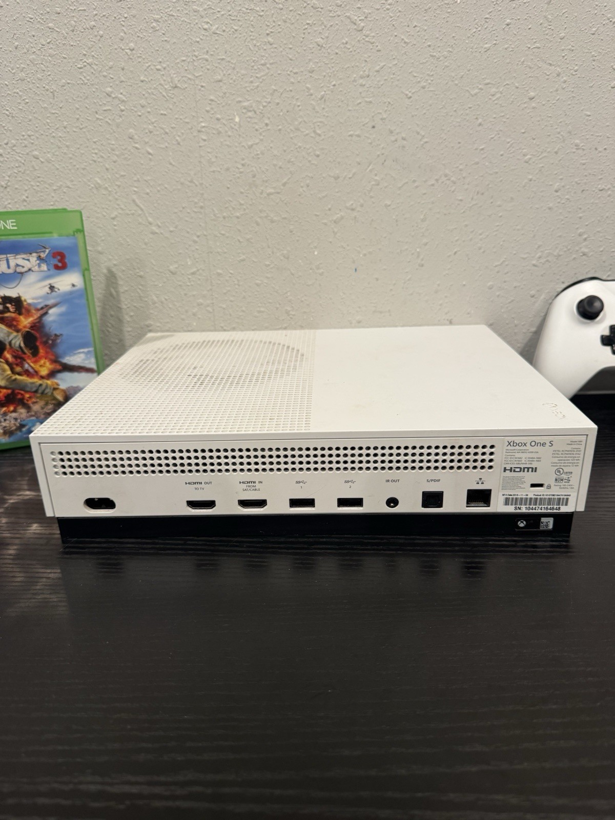 Xbox One S 1TB Console Bundle | Console, Controller, All Cables + Games