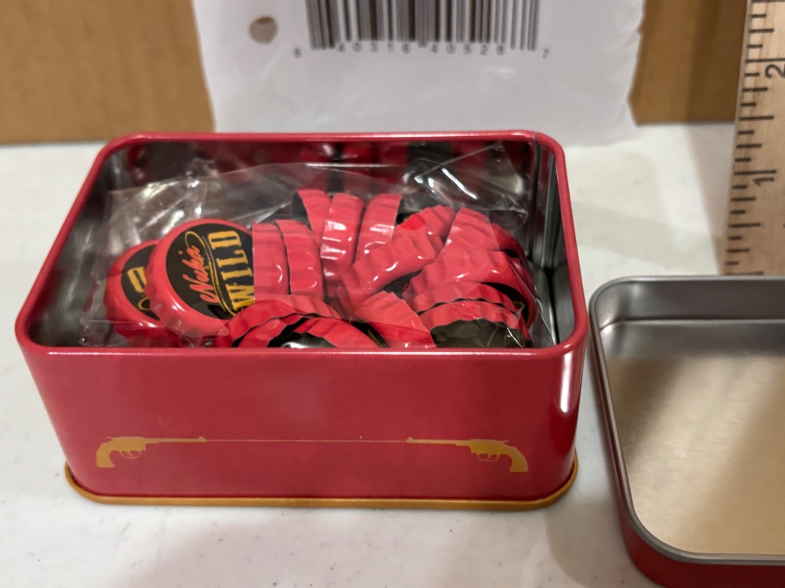 Fallout 3 4 76 !! Nuka Cola 20 Wild Caps with Collectible Tin !! Bethesda New