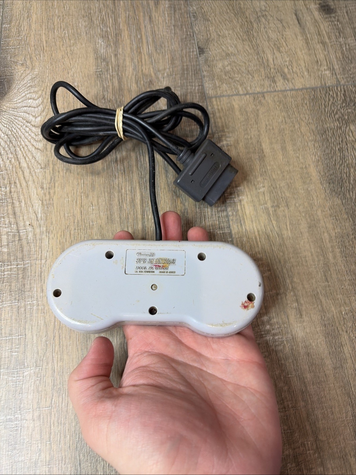 Nintendo Super Nintendo Entertainment System SNES Console SNS-001 w/ ControllER