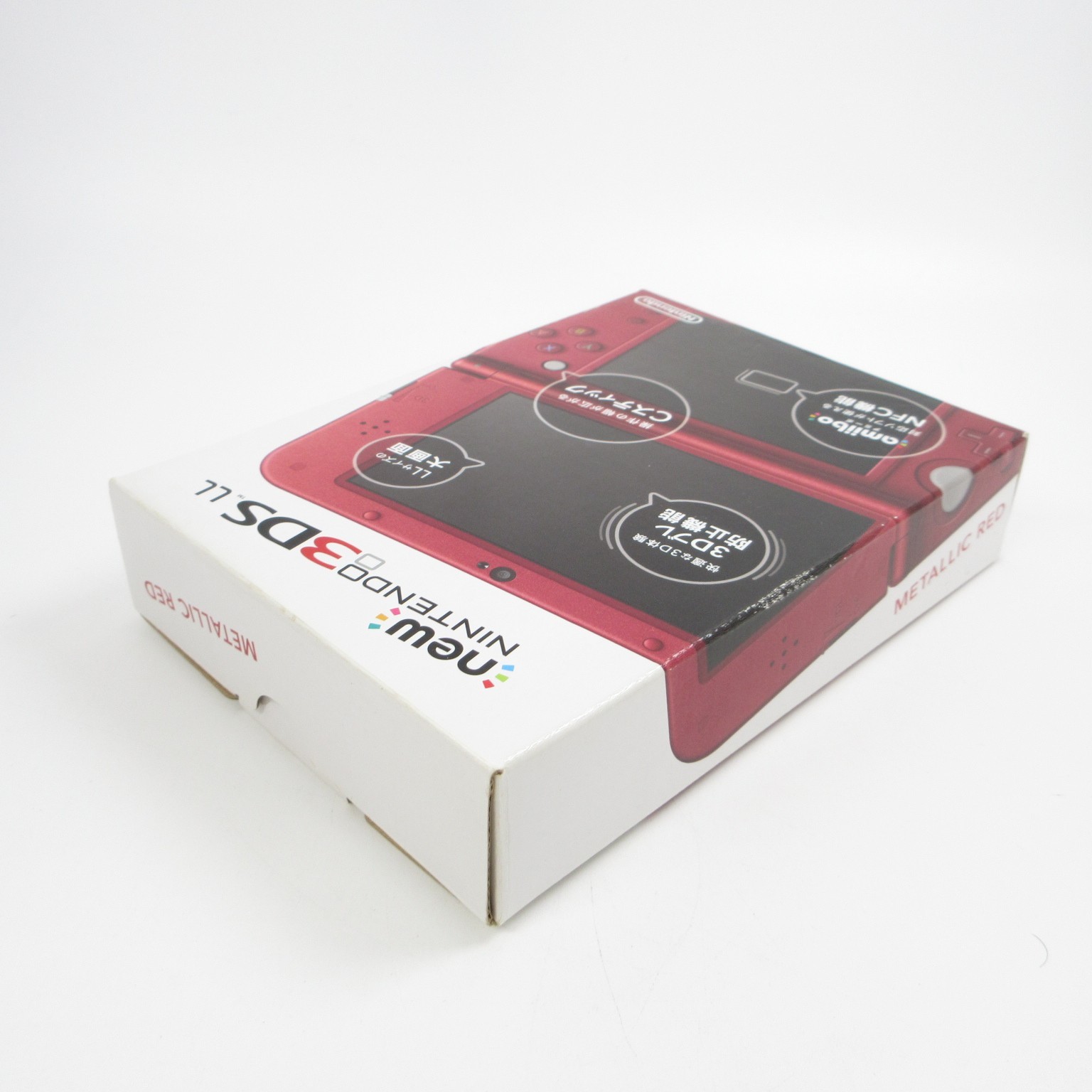【Excellent】Nintendo New 3DS LL XL Metallic Red Console Japanese Ver. #ReRe08/061