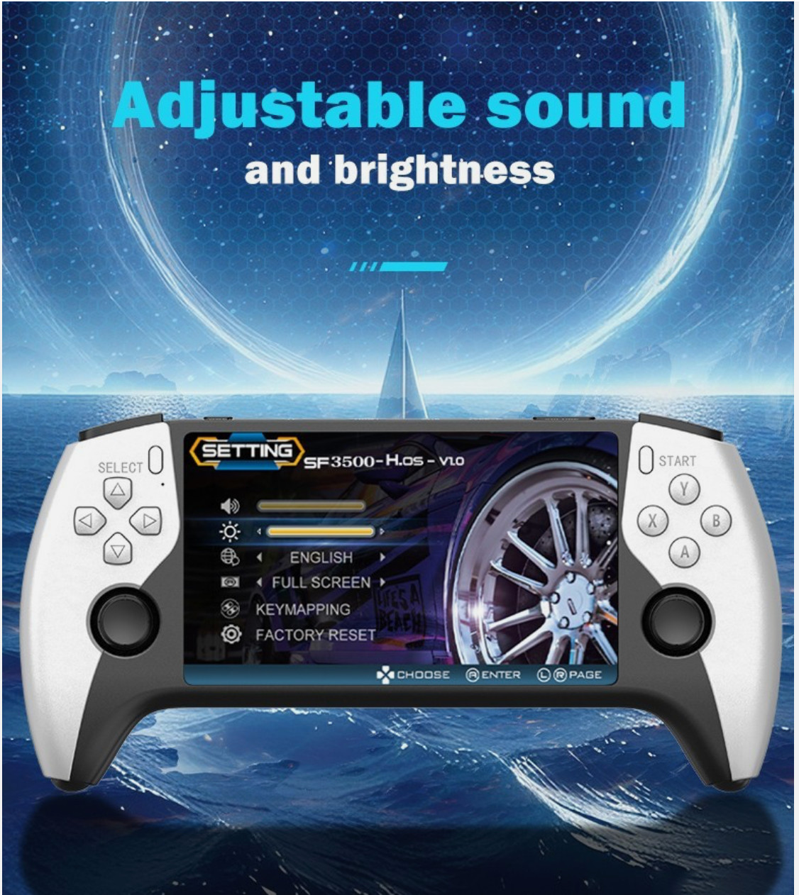 SF3500 Handheld Game Console 5″ Inch IPS Screen 22959 Video Games 🔥🐲🔥