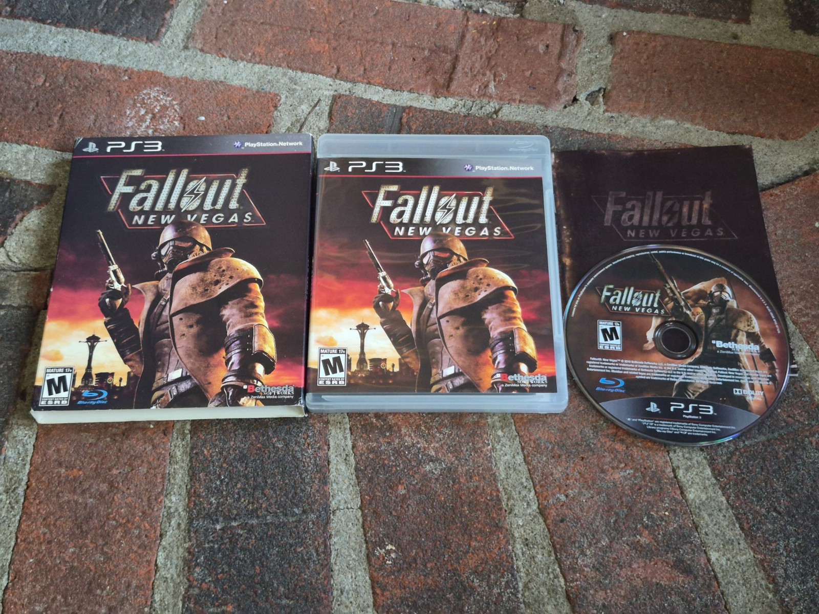 Fallout New Vegas Playstation 3 PS3 Complete CIB