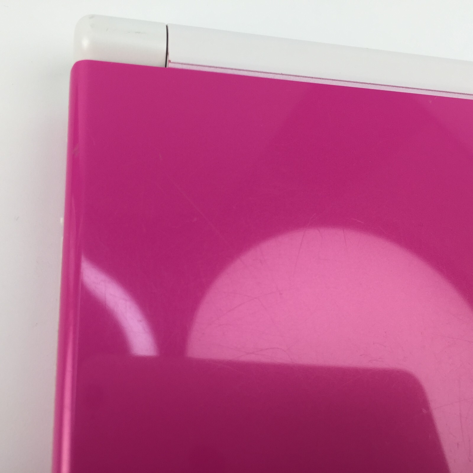 【Very Good】Nintendo New 3DS LL Pink x White Console ONLY Japanese Edition #dj06